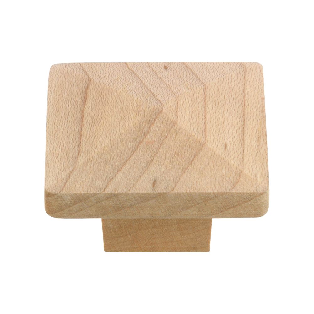 Richelieu Pack2 Eclectic Wood Knob 1 1/2 in (38 mm) Dia Wood