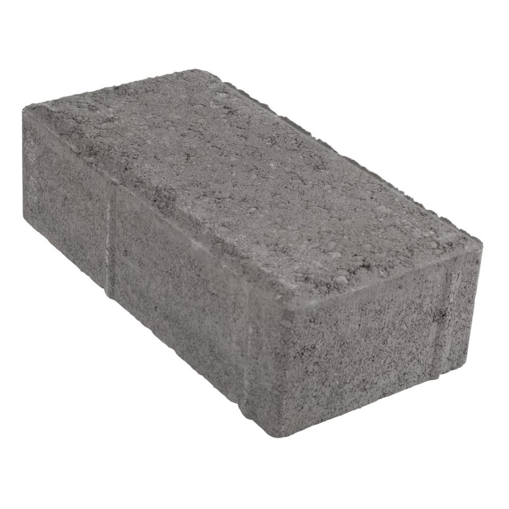 Shaw Brick Oldstone Paver in Charcoal | The Home Depot Canada