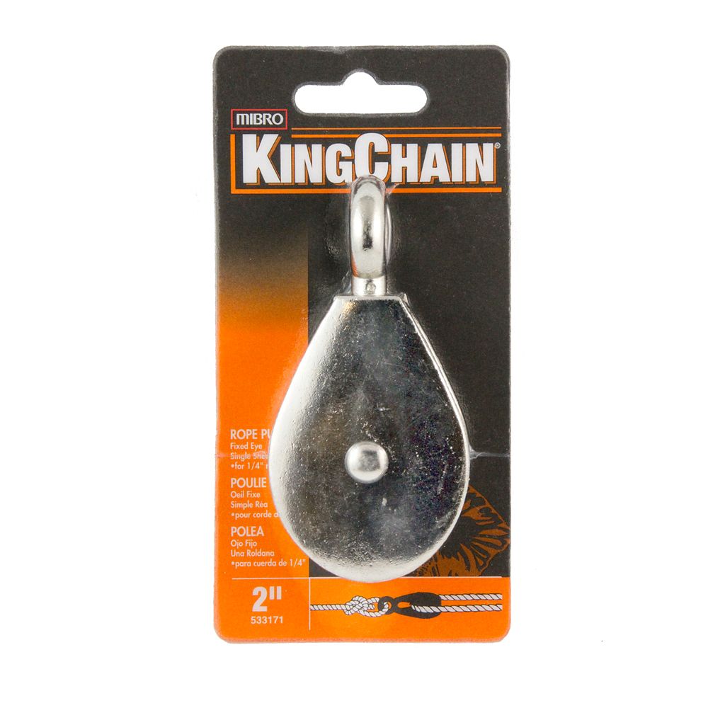 KingChain 2 In. Rope PulleySingle FixedCarded The Home Depot Canada
