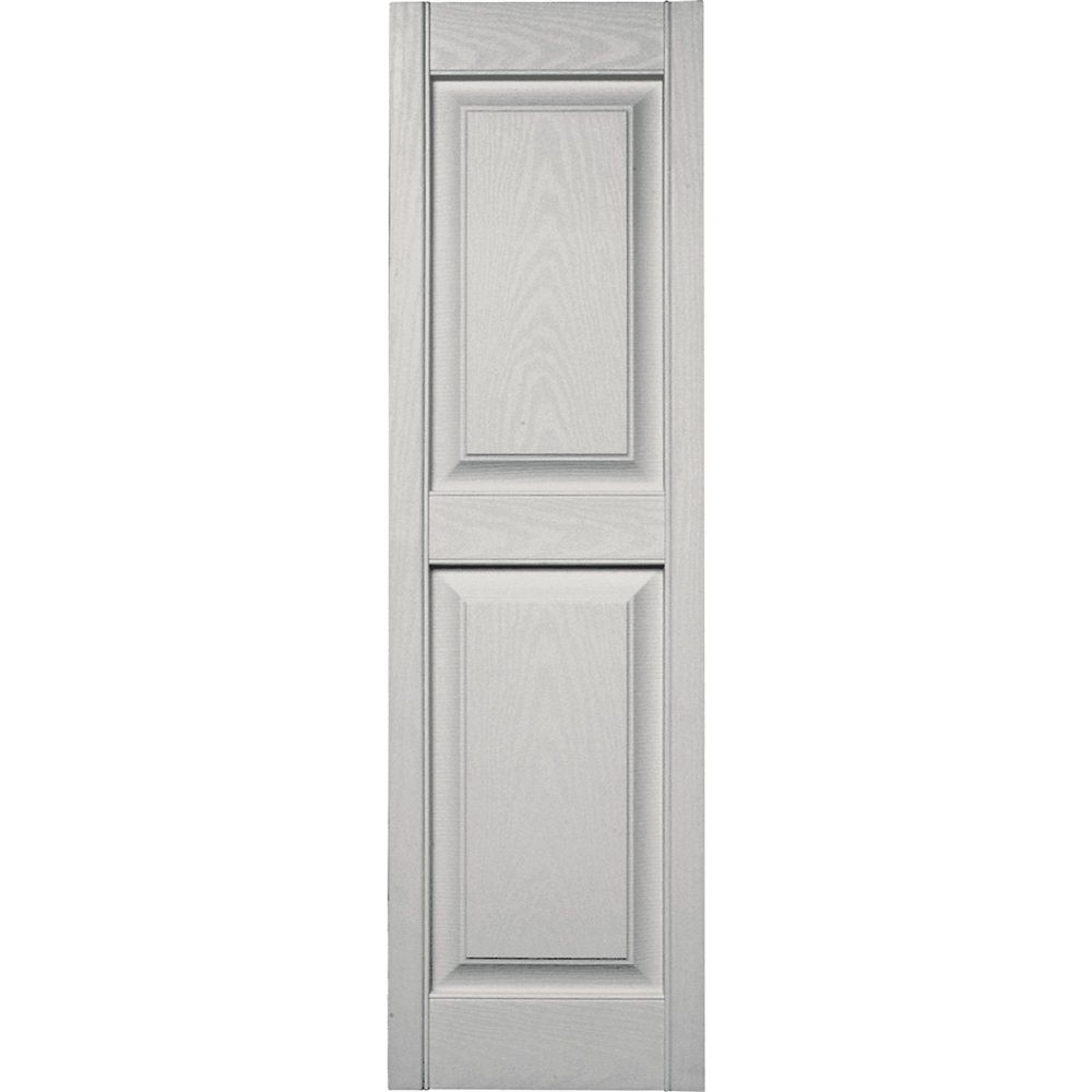 Builders Edge 15inch x 59inch Paintable Panel Shutter Builders Edge 15inch x 59inch Paintable Panel Shutter