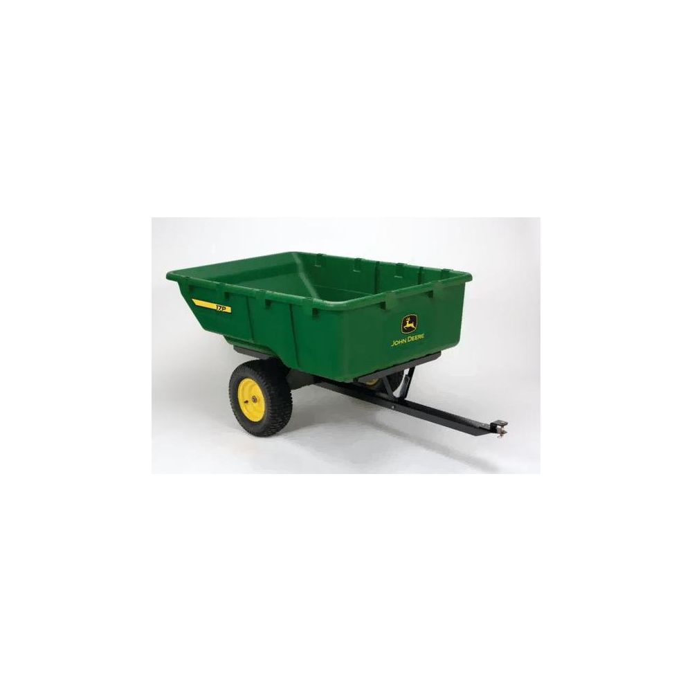 John Deere 1,000 lb. 17 cu. ft. Tow-Behind Poly Utility Cart | The Home ...