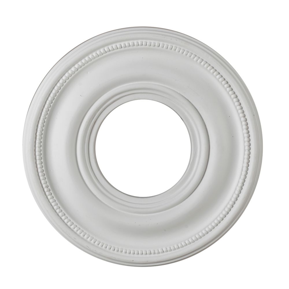 Hampton Bay 9inch Medallion Fixture Accent with Bead Pattern in Matte