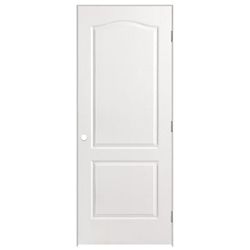 Masonite 32 Inch X 80 Inch Primed Textured 6 Panel Interior Door