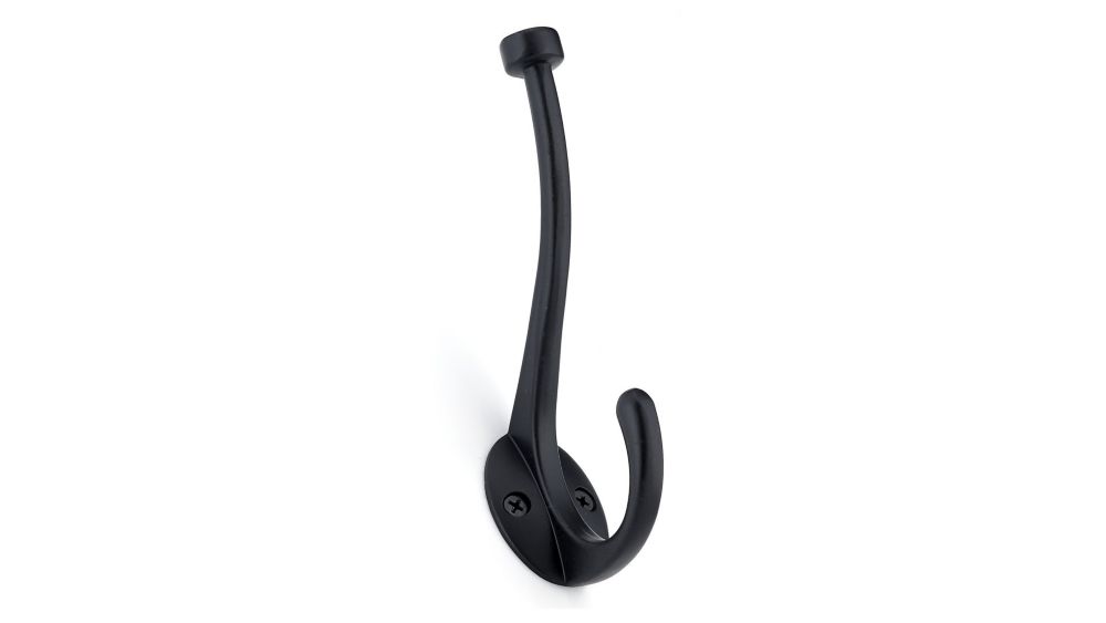Nystrom Large Double Hook - Black | The Home Depot Canada