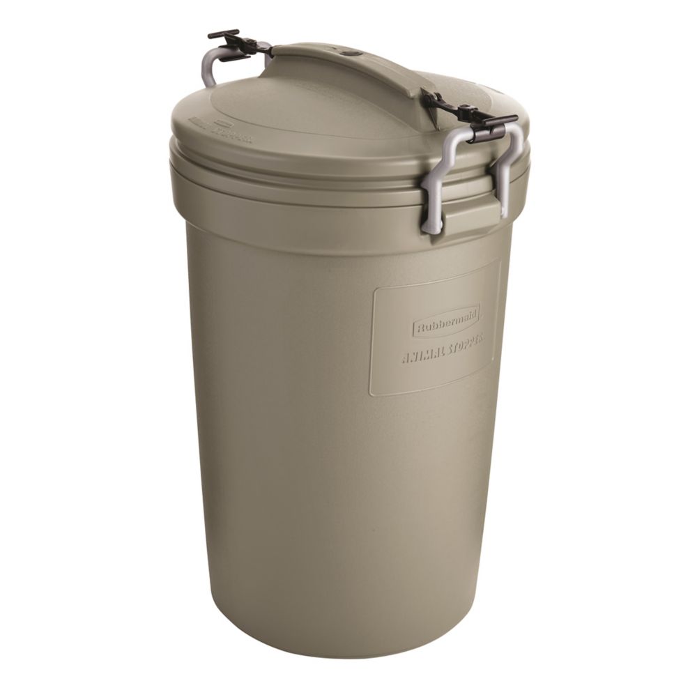 Rubbermaid 121L Animal Stopper Refuse Can The Home Depot Canada