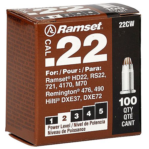 Ramset 2 1/2 Washered Pin (100Pack) The Home Depot Canada
