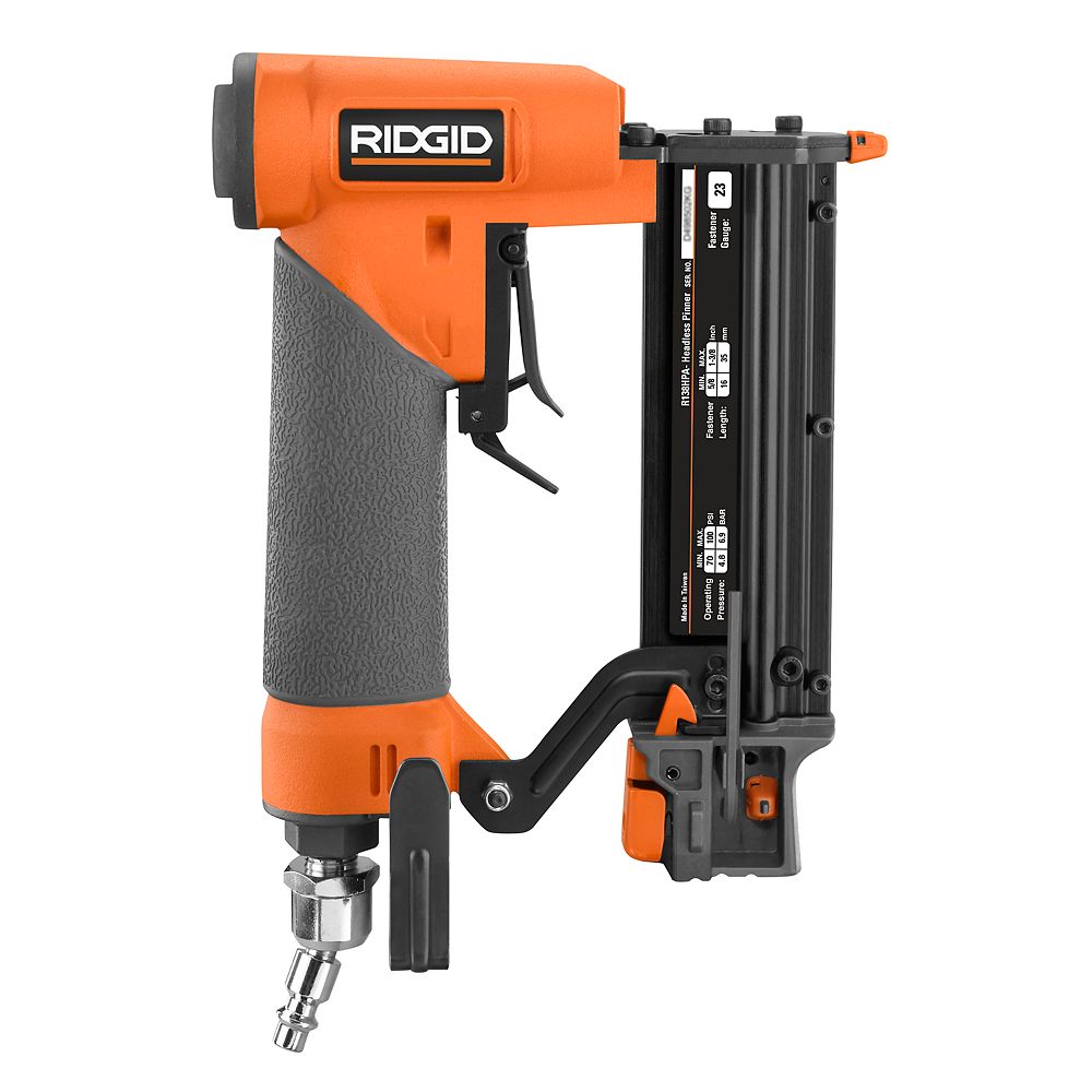 RIDGID 23Gauge 13/8 In. Headless Pinner The Home Depot Canada