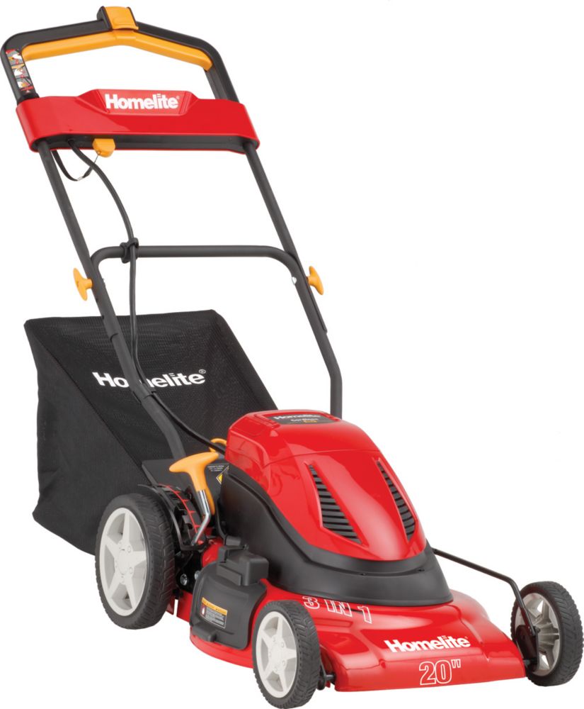 Homelite 20" Cordless Electric Mower The Home Depot Canada