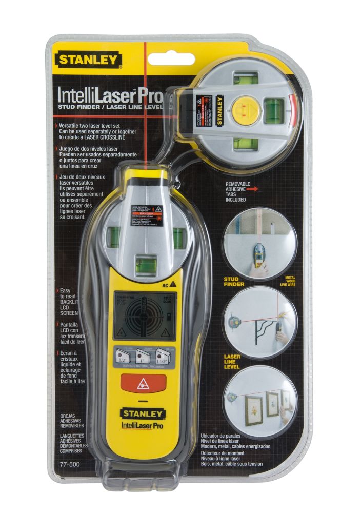 Stanley IntelliLaser Pro Stud Sensor and Laser Line Level The Home