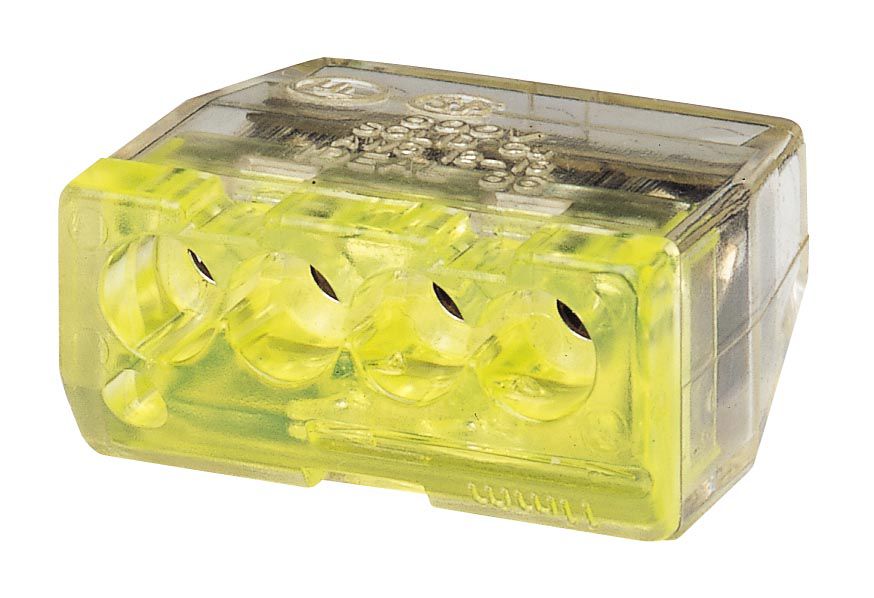IDEAL 4 Port PushIn Wire Connector The Home Depot Canada