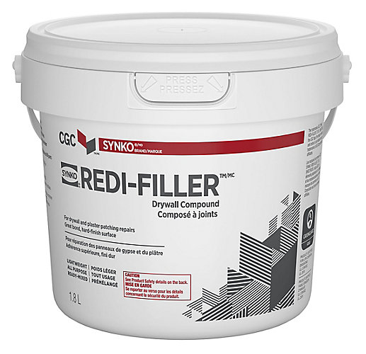 Synko Redi Filler All Purpose Drywall Compound Ready Mixed 1 8 Synko Redi Filler All Purpose Drywall Compound Ready Mixed 1 8