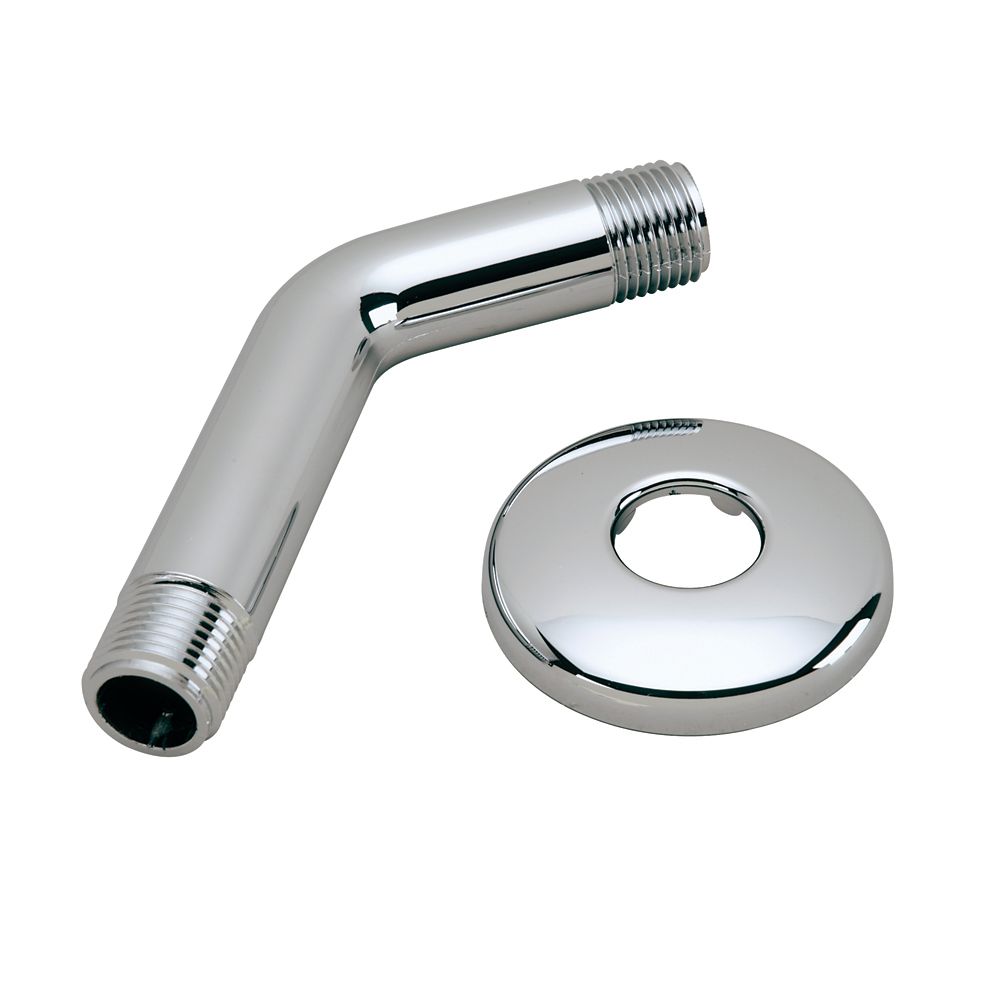 Moen 6 In. Plastic Shower Arm & Flange The Home Depot Canada