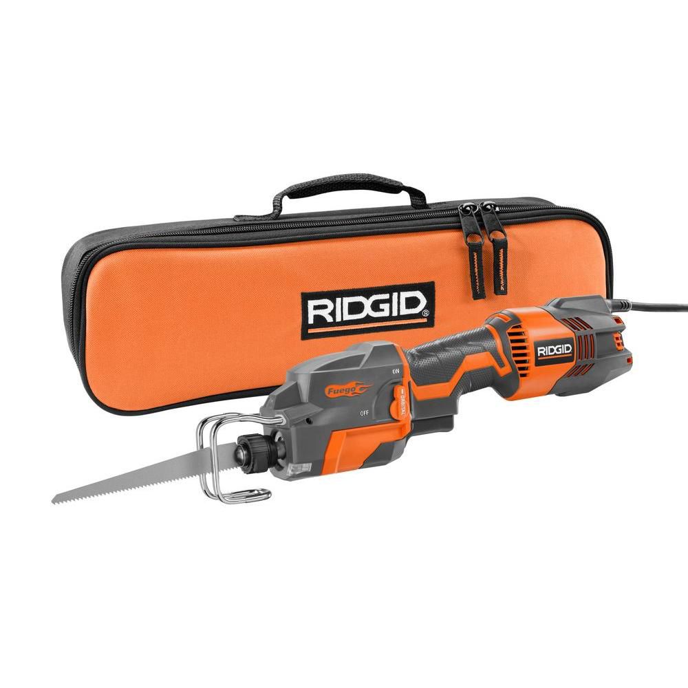 RIDGID OneHanded Fuego Reciprocating Saw The Home Depot Canada