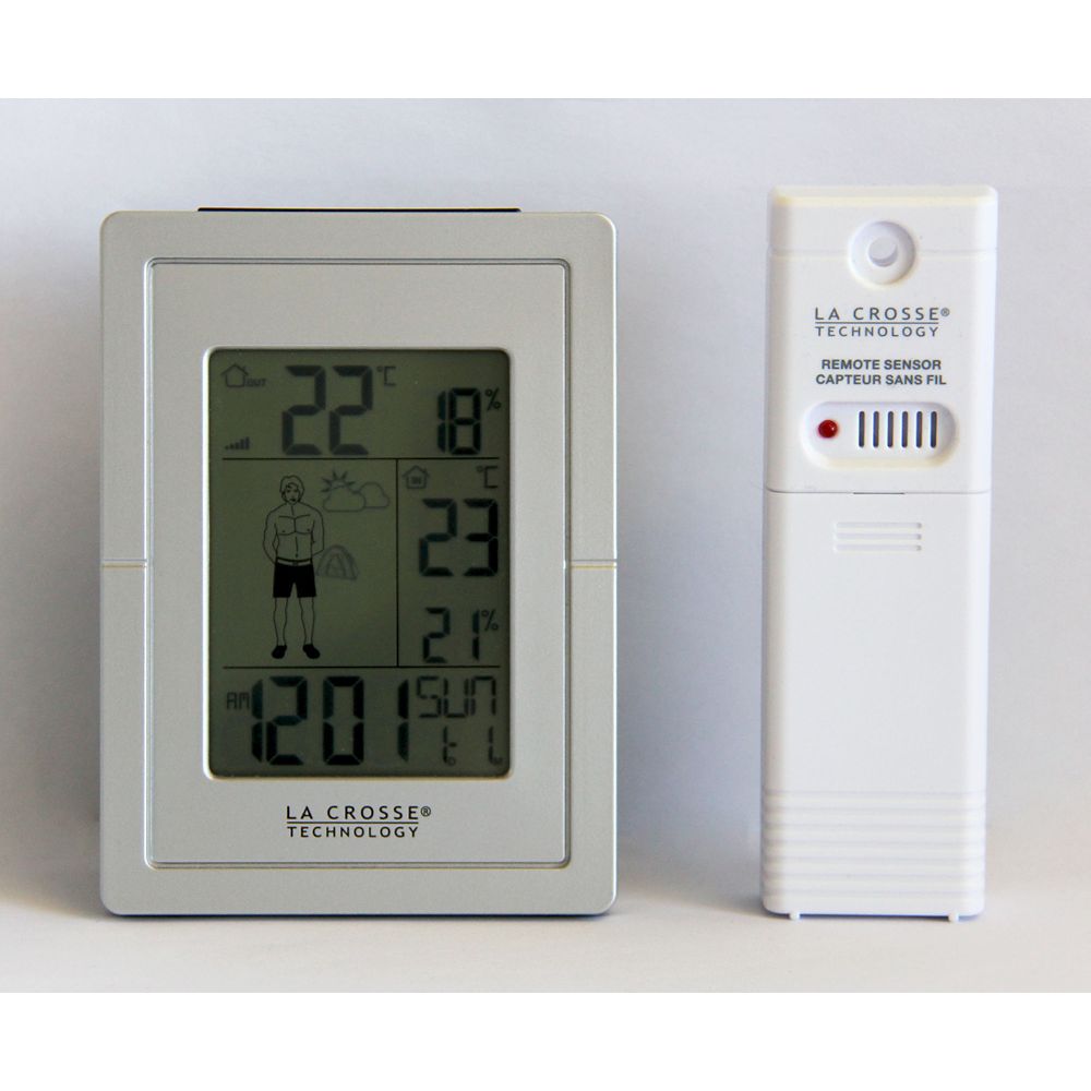 Springfield WIRELESS WEATHER STATION, SILVER The Home Depot Canada