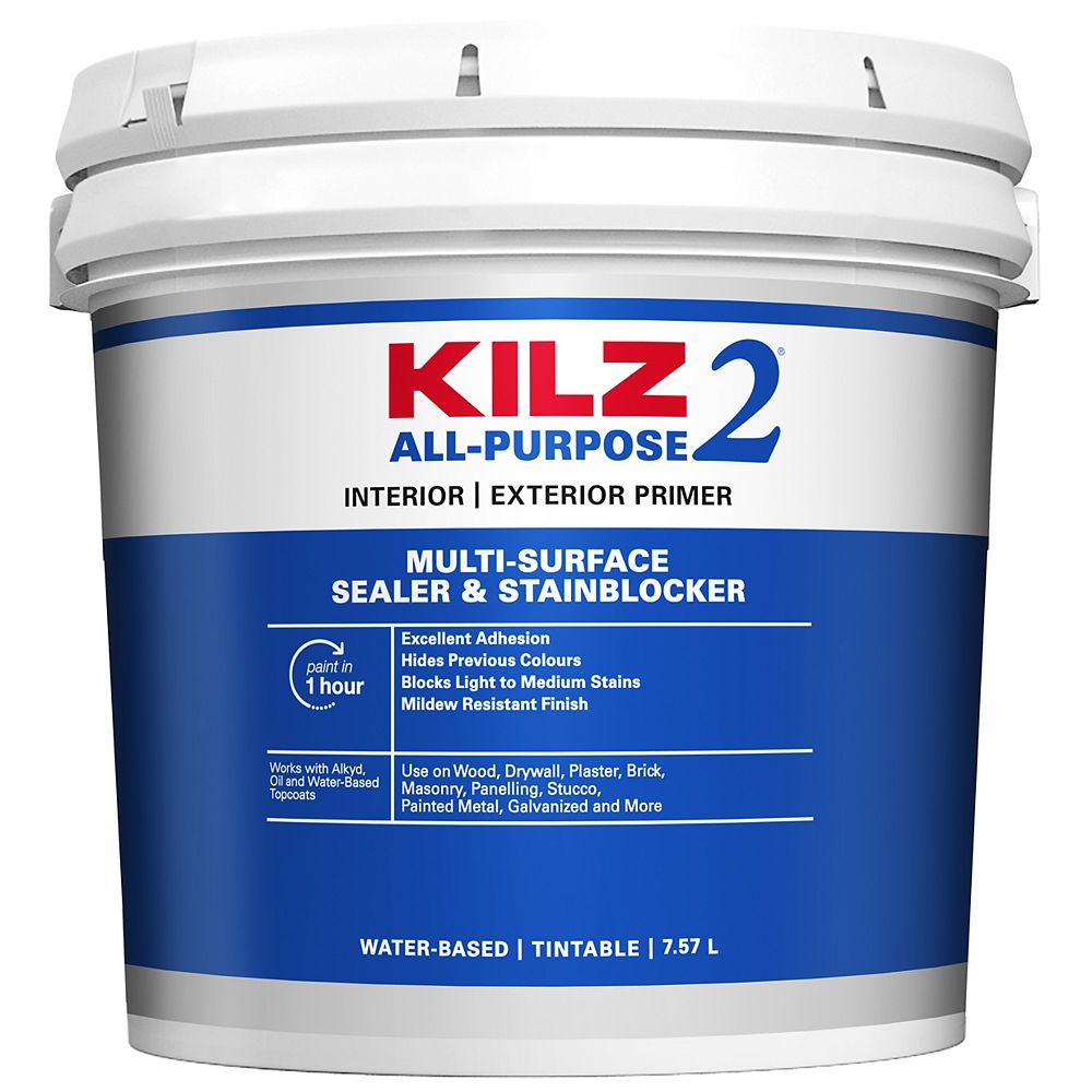KILZ 2 ALLPURPOSE Interior/Exterior Primer 7.58 L The