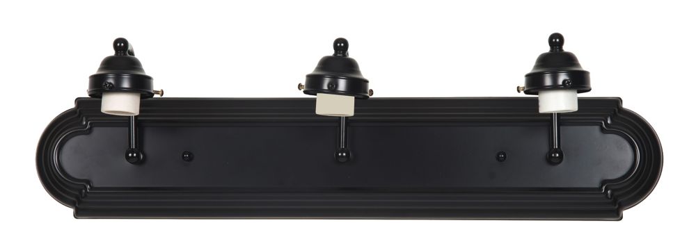 Shawson Lighting 60,96cm Vanité de salle de bains, sans verre, fini bronze oxydé Shawson Lighting 60,96cm Vanité de salle de bains, sans verre, fini bronze oxydé