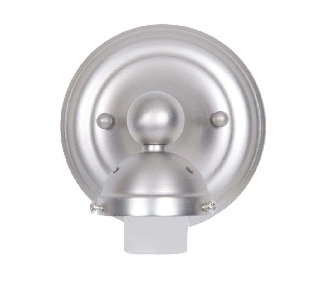 Shawson Lighting 12,7cm Vanité de salle de bains, sans verre, fini nickel brossé Shawson Lighting 12,7cm Vanité de salle de bains, sans verre, fini nickel brossé