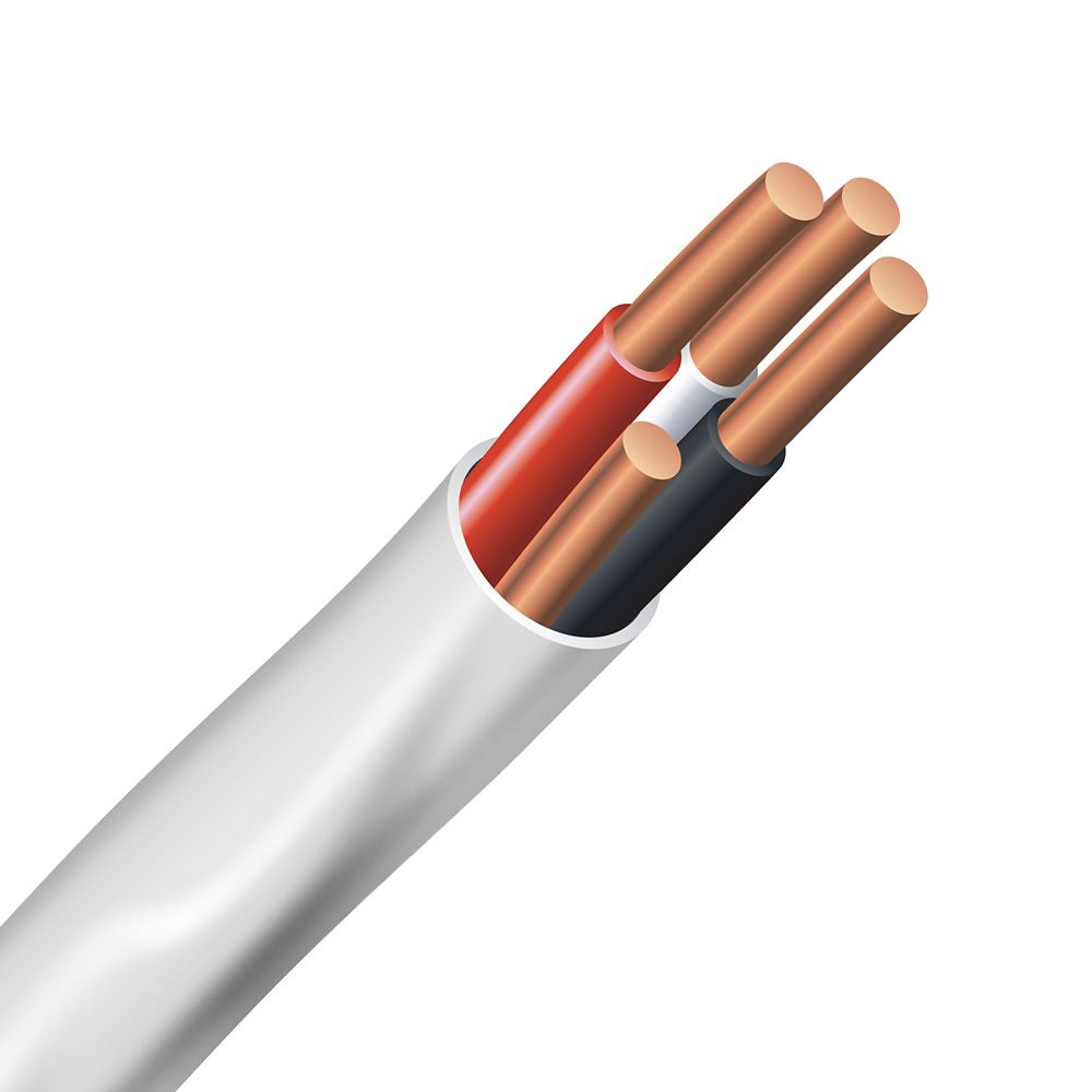 Southwire Câble électrique fils cuivre calibre AWG 6/3 - Romex SIMpull