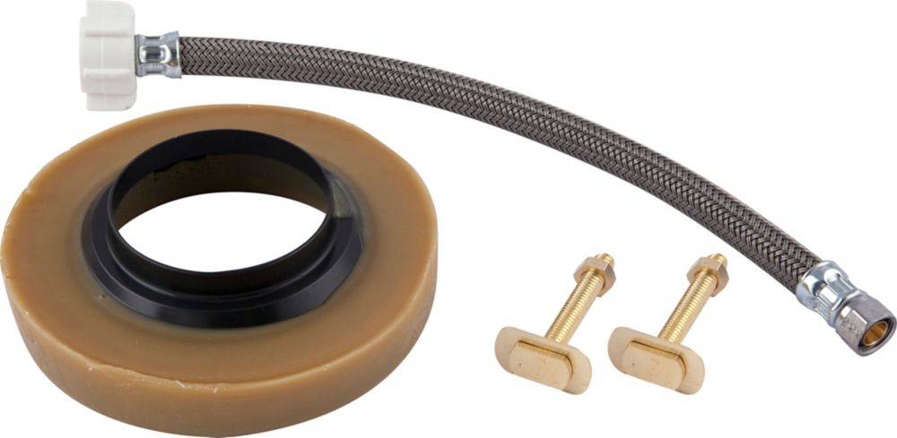 home depot toilet install