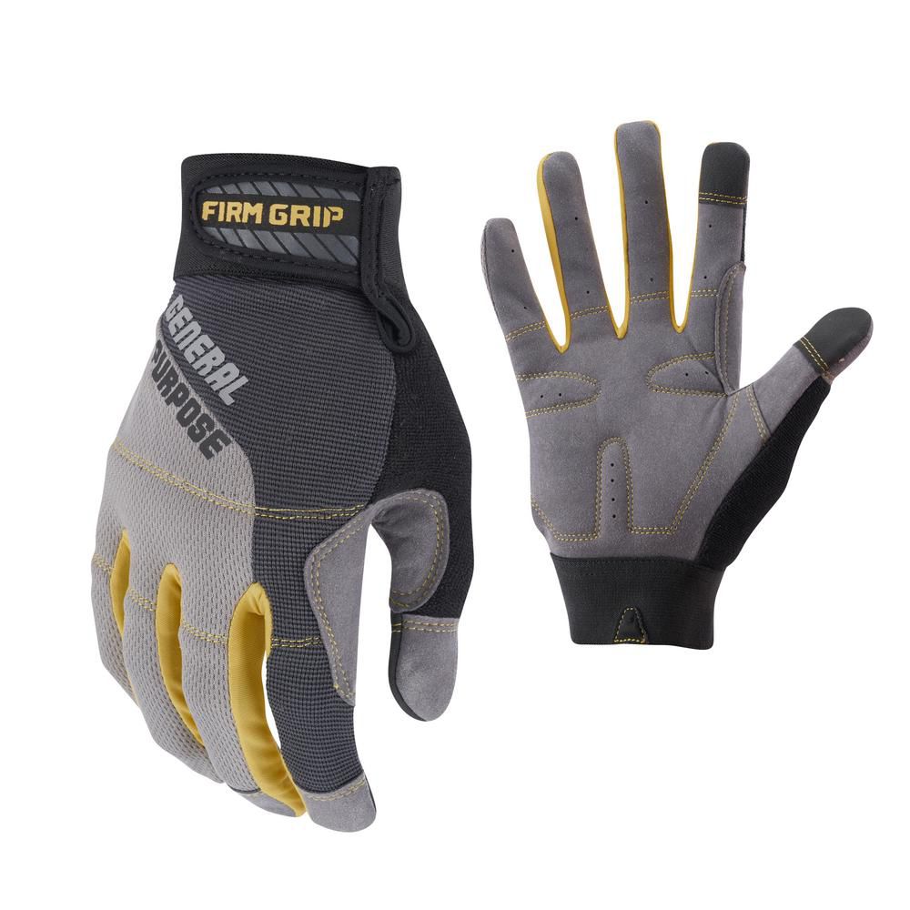 Firm Grip High Dexterity All Purpose Gloves Medium The Home Depot