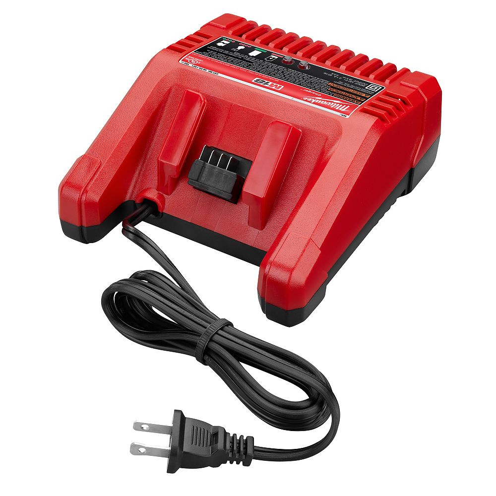 Milwaukee Tool M18 18V LithiumIon Battery Charger The Home Depot Canada