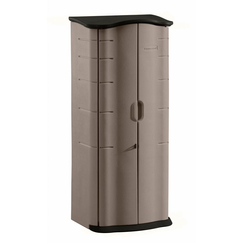 Rubbermaid 17 cu. ft. Vertical Storage Shed | The Home 