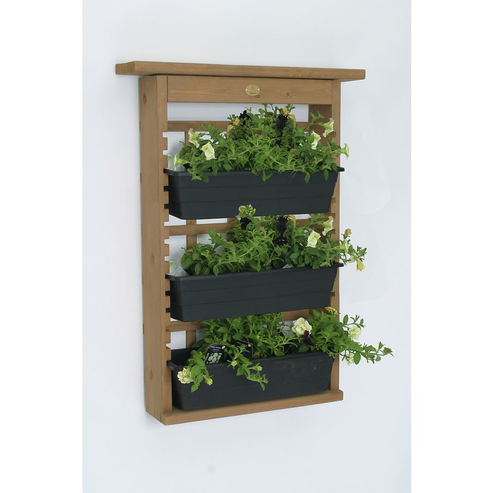 Algreen Products Garden View Decorative Indoor/Outdoor Vertical Garden