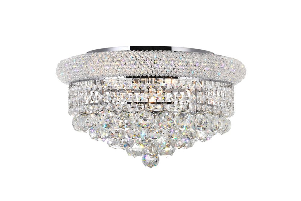 CWI Lighting 20 Inches Beaded Flush Mount The Home Depot Canada