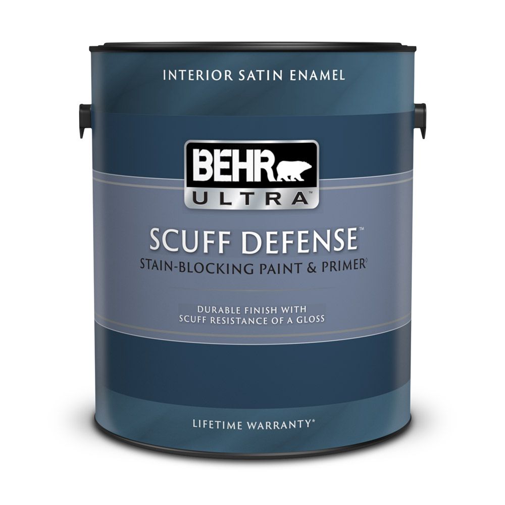 Behr Premium Plus Ultra Interior Satin Enamel Paint & Primer In One ...