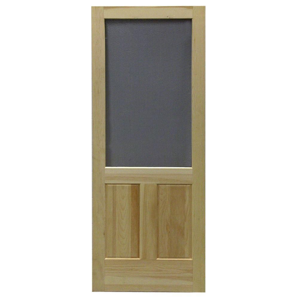 DIY 36-inch x 80-inch Laurentian Wood Screen Door | The ...