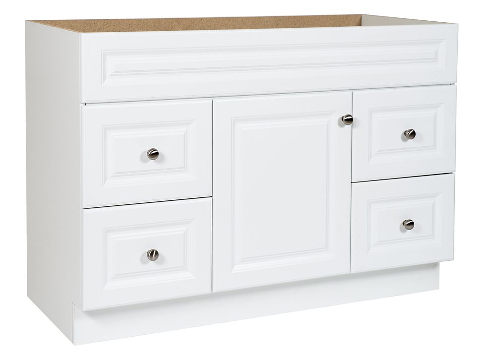 Hampton Bay Bathroom Vanity White