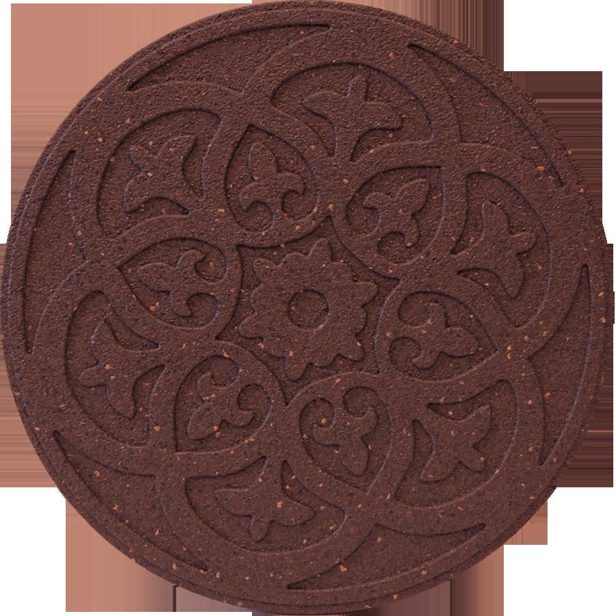 UPC 066296058927 product image for 18 Inch Round SCROLL TC Stepping Stone | upcitemdb.com
