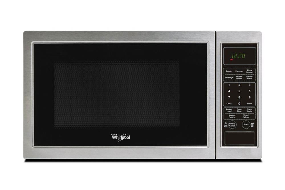 GE 1.1 cu. ft. Countertop Microwave Oven in Stainless Steel The Home