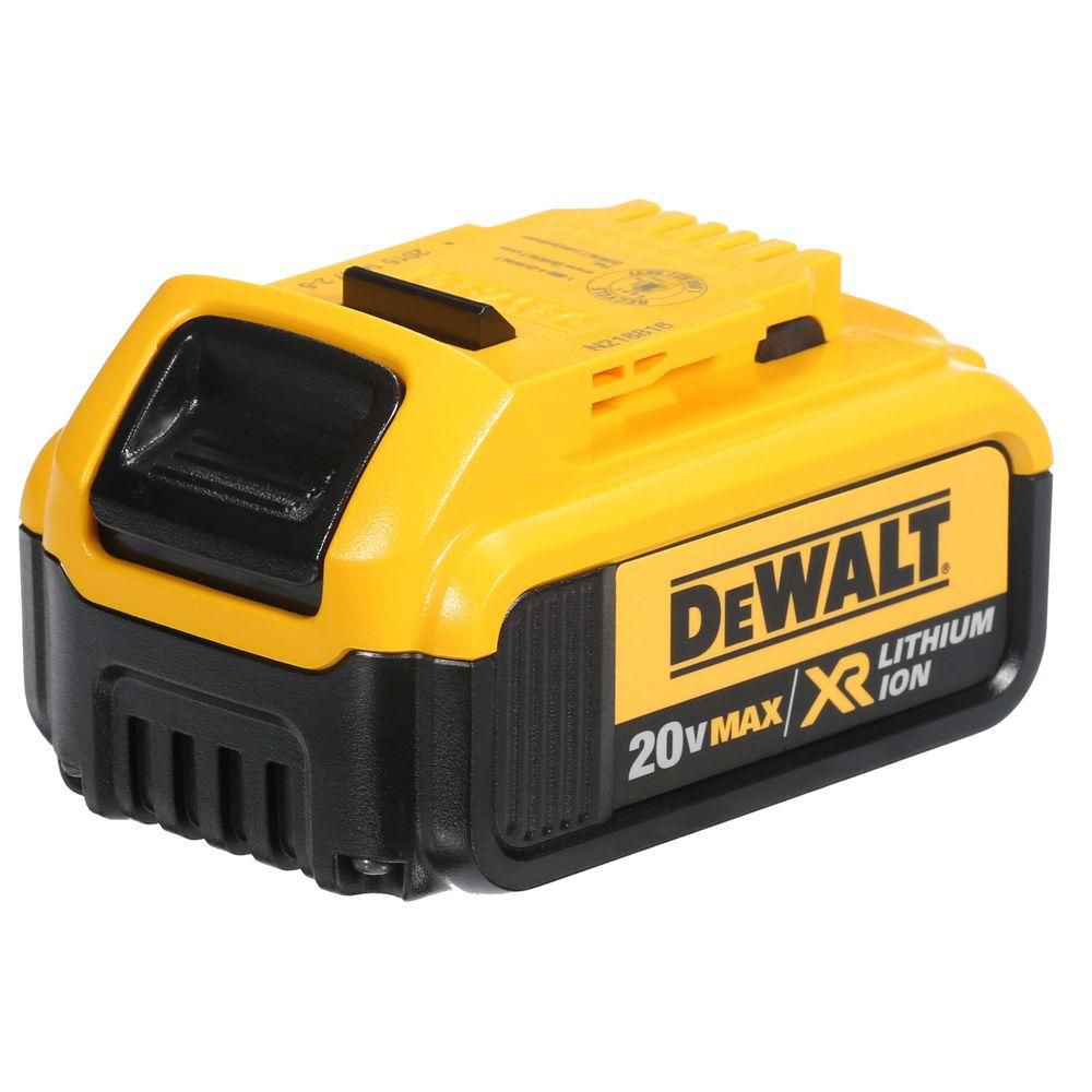 DEWALT 20V MAX XR Lithium-Ion Premium Battery Pack 4.0Ah | The Home ...