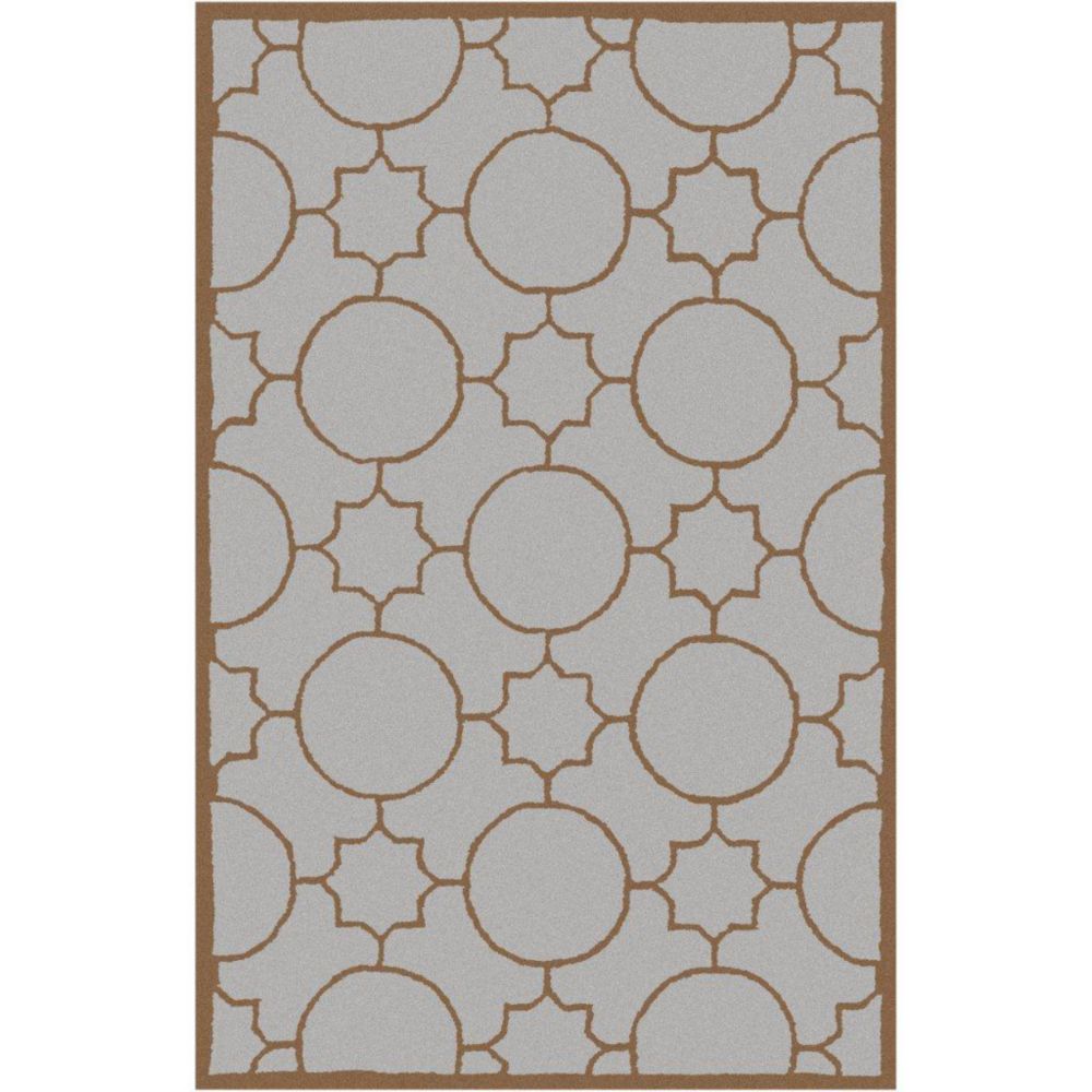 Artistic Weavers Tapis Oscar bleu en laine 8 Pi. x 10 Pi. Artistic Weavers Tapis Oscar bleu en laine 8 Pi. x 10 Pi.