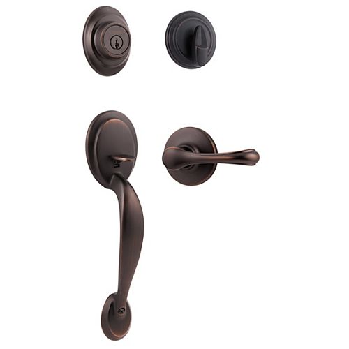 Weiser Brentwood Handleset with Belmont Lever in Venetian Bronze | The ...