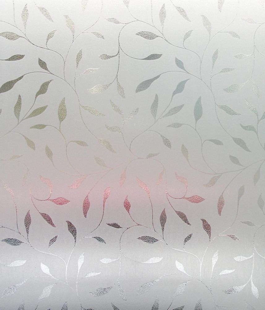 Light Effects Etched Leaf Window Film - 24 Inch x 36 Inch | The Home ...