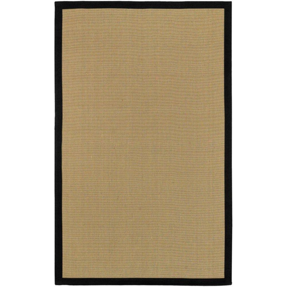 Artistic Weavers Border Town Black Sisal/Cotton 4 Ft. x 6 Ft. Area Rug