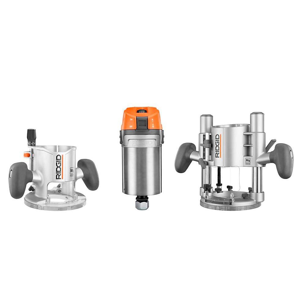 RIDGID Heavy Duty 2HP Router Combo Kit | The Home Depot Canada