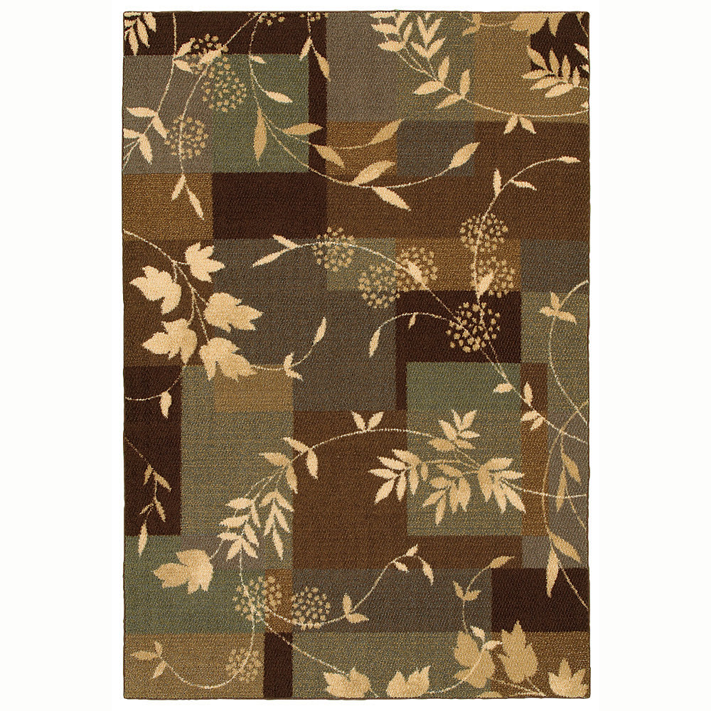 Division Multi Colour 10 Ft X 13 Rectangular Area Rug