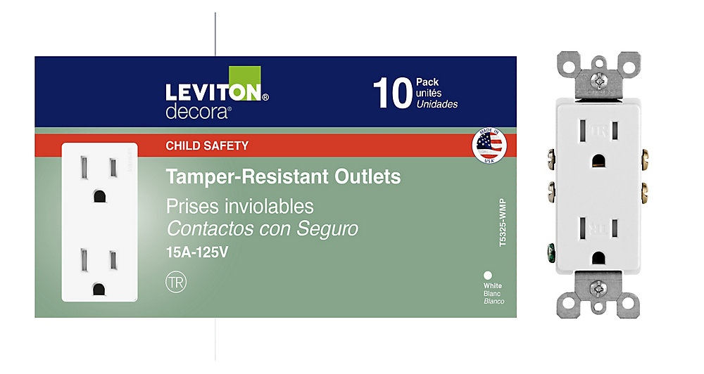 Leviton Decora Outlets 10 Pack | semashow.com