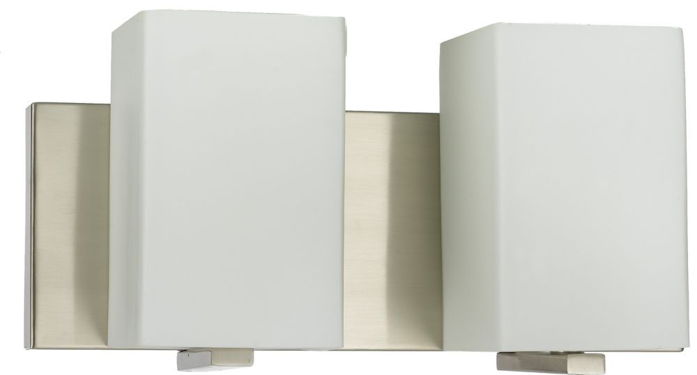 Shawson Lighting 33,97cm accessoires de meuble-lavabo, fini nickel brossé Shawson Lighting 33,97cm accessoires de meuble-lavabo, fini nickel brossé