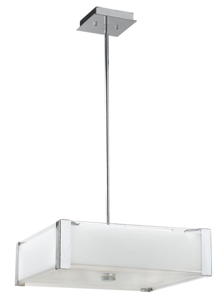 Shawson Lighting 41,91cm luminaire suspendu, fini chromé Shawson Lighting 41,91cm luminaire suspendu, fini chromé