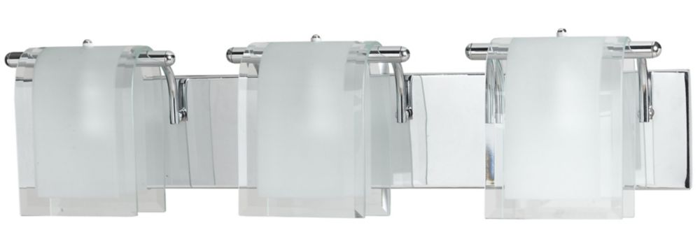 Shawson Lighting 69,85cm accessoires de meuble-lavabo, fini chromé Shawson Lighting 69,85cm accessoires de meuble-lavabo, fini chromé