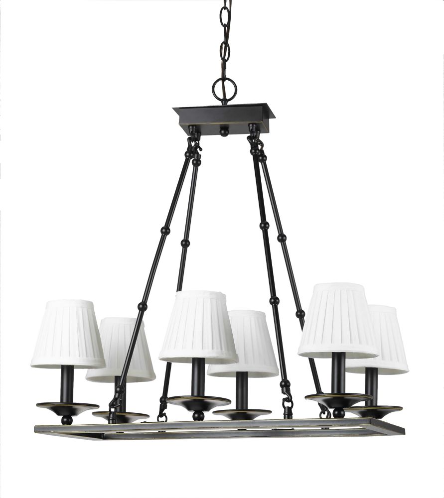 Shawson Lighting 60,96cm Lustre, fini bronze oxydé Shawson Lighting 60,96cm Lustre, fini bronze oxydé