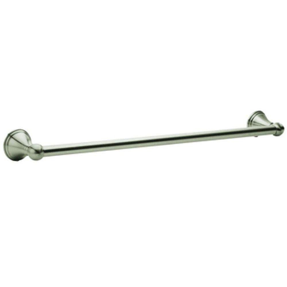 MOEN Preston Towel Bar - Brushed Nickel 24 Inches | The Home Depot Canada