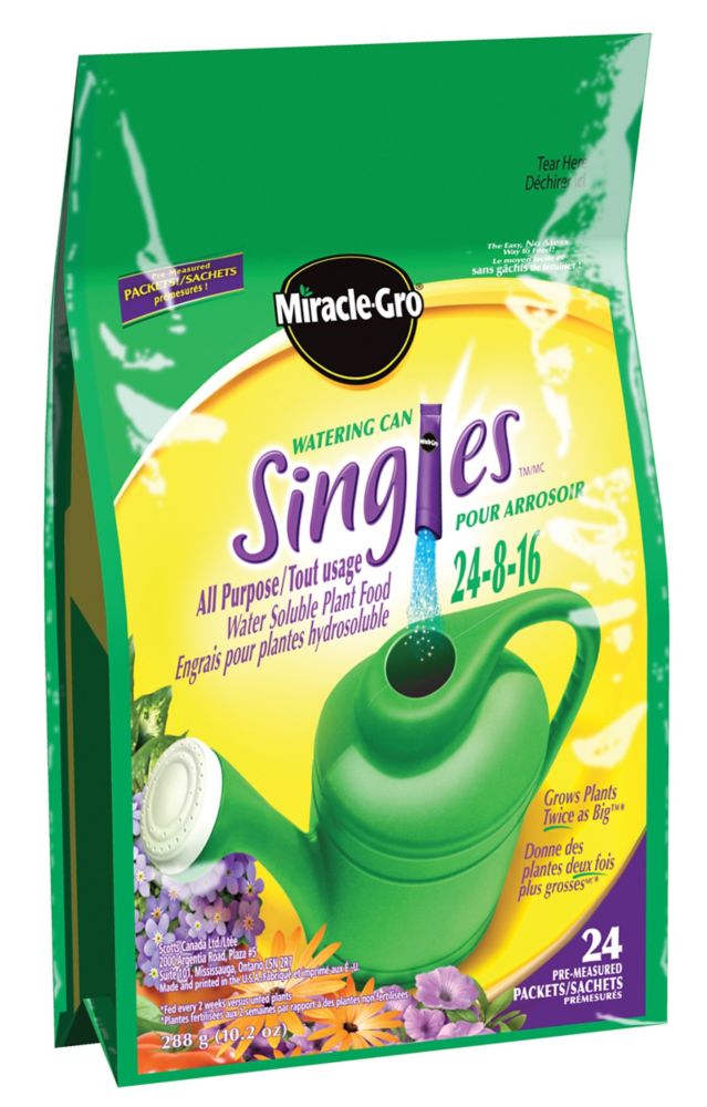 MiracleGro MiracleGro Watering Can Singles All Purpose Plant Food 24