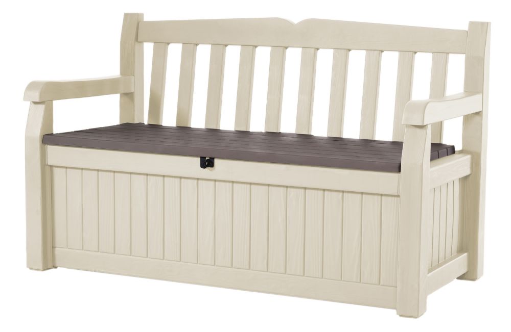 Jardin Garden Bench with Storage | The Home Depot Canada