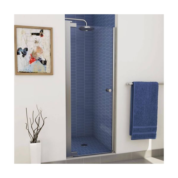 MAAX Insight Pivot Shower Door 24 1/2 26 1/2 Inches The Home Depot