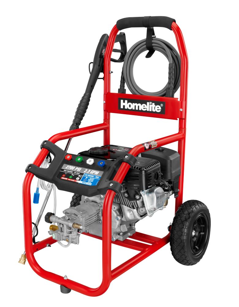 Homelite 2600PSI 2.3 GPM Gas Pressure Washer The Home Depot Canada